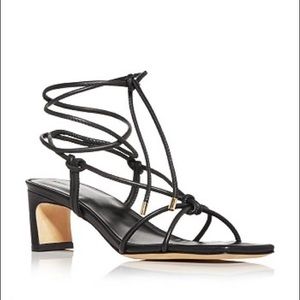 Anine Bing Tie Up Leather Sandal